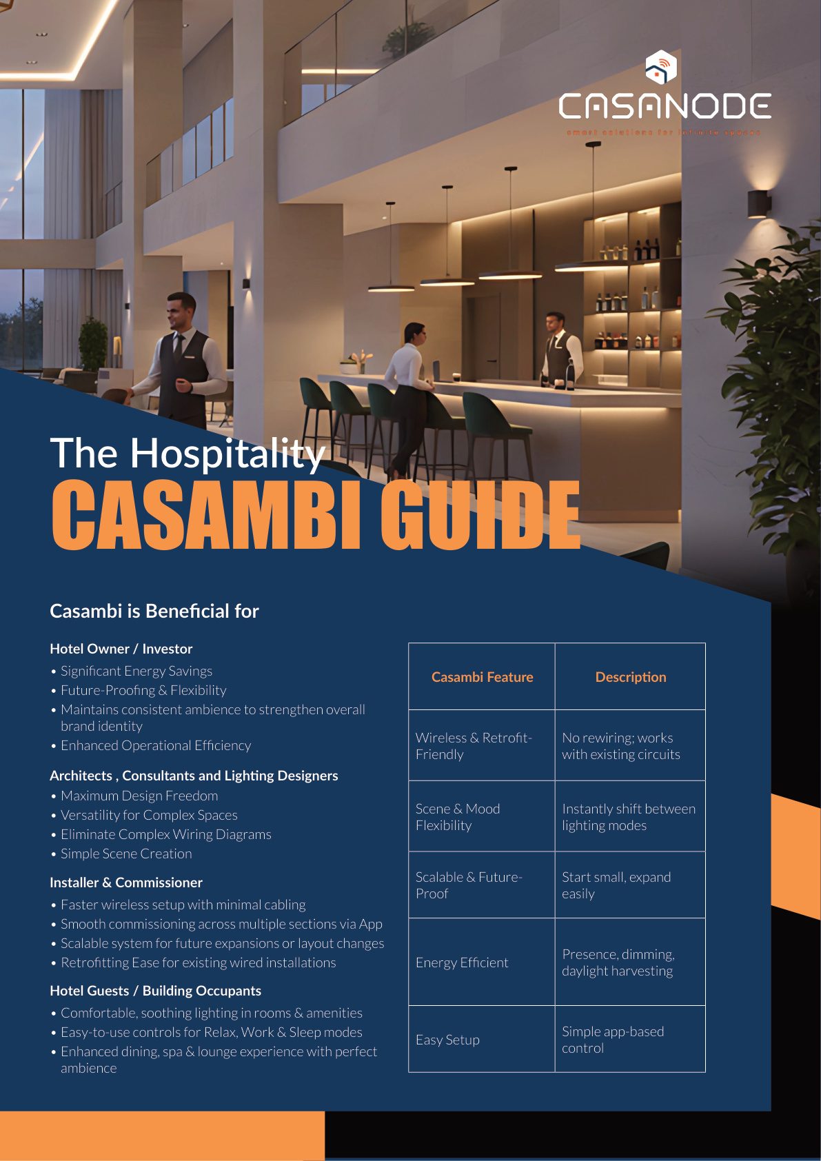 Hospitality guide cover