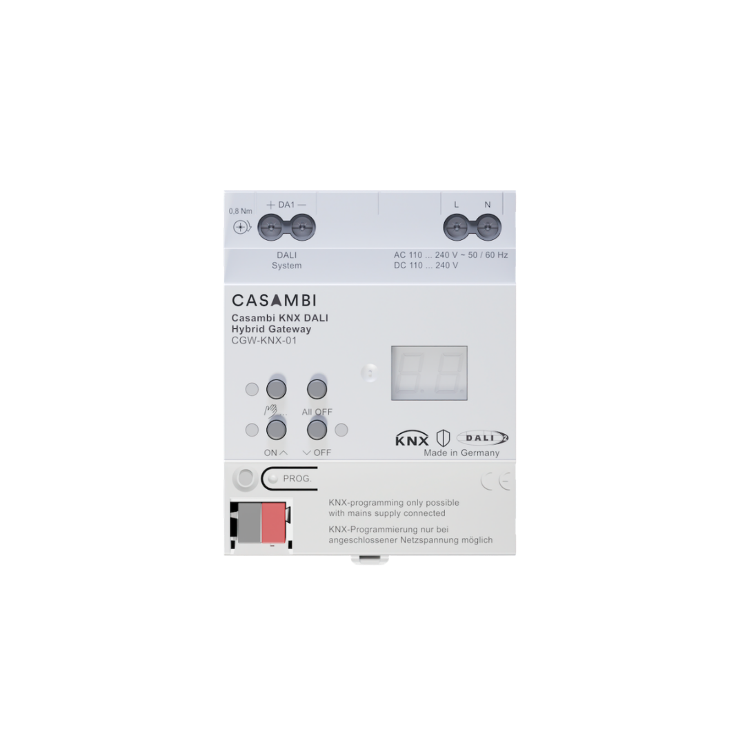 Casambi KNX-DALI Hybrid Gateway (CGW-KNX-01-B / -02-B)