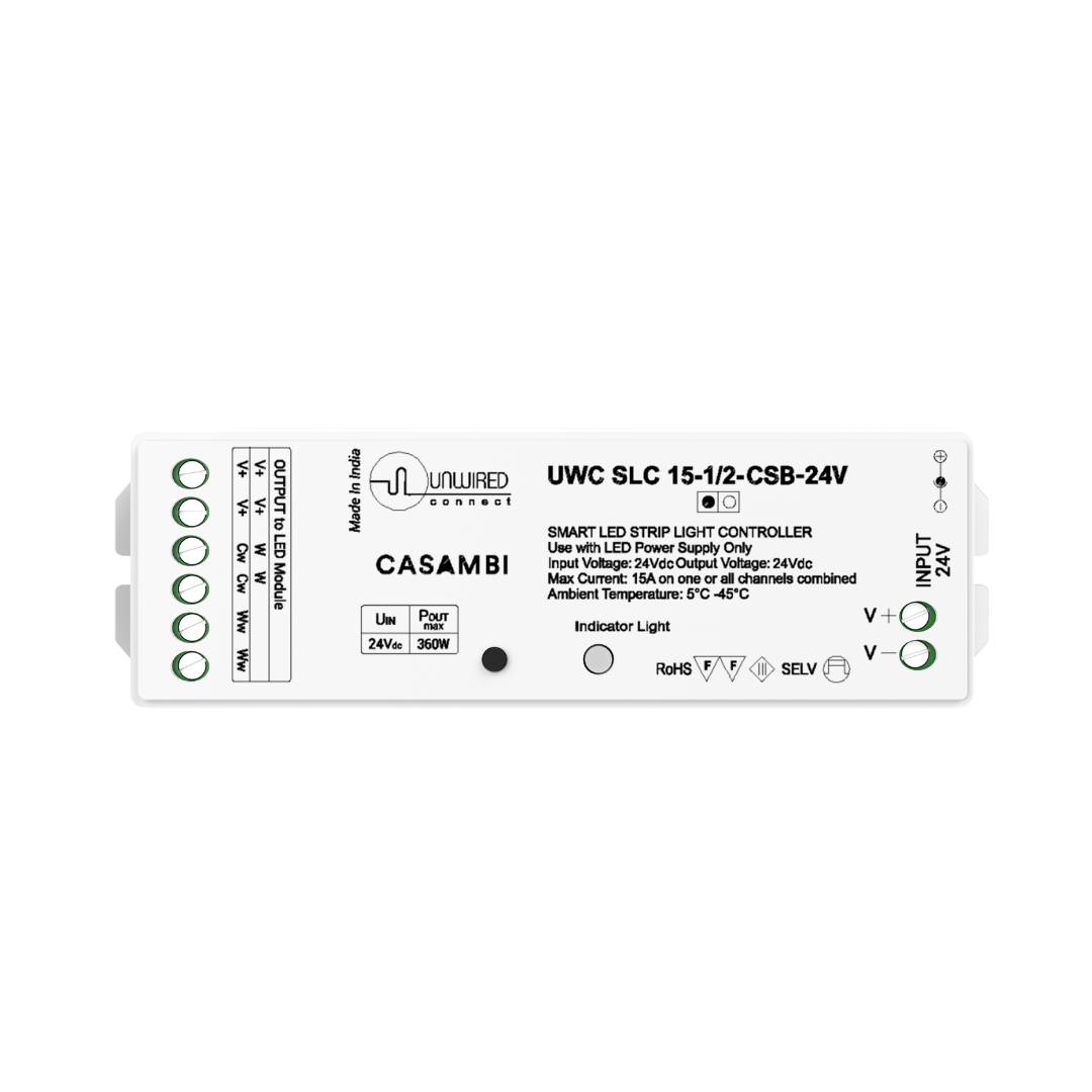 Unwired 5CH Strip Light Controller UWC SLC-10