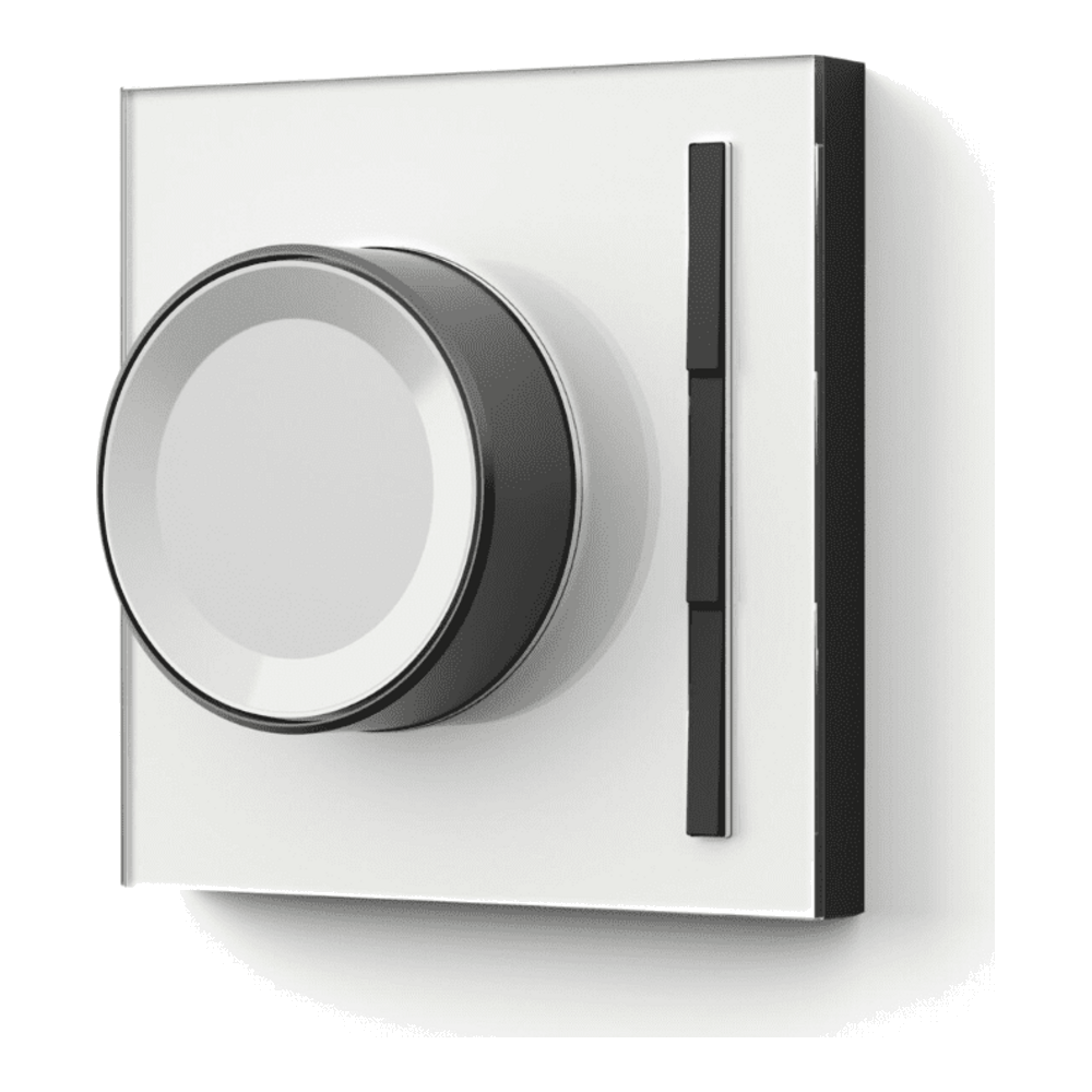 D1 Rotary 3-Button — White finish